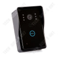 Miniatyrbillede 2 af 4: TD® Dørklokke 9 tommer visuel intercom dørklokke med nattesyn berøringsfølsom vandtæt dørklokke