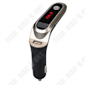 Miniatyrbillede 3 af 4: TD® Bil FM-sender - Håndfri Kit Lader MP3-afspiller Bil Bluetooth USB Oplader