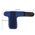 Miniatyrbillede 4 af 4: Finger splint - ZJCHAO - Adjustable - Finger protection - Fracture fixation - Blue