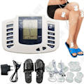 Miniatyrbild 2 av 4: Nytt Elektriskt Stimulator Massageterapi för muskler, Puls tiotals Akupunktur med terapi toffel +