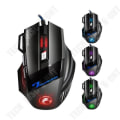 Miniatyrbillede 1 af 4: TD® Gamer-mus 3200 DPI LED Optisk Gamer-mus Spilmus med 7 knapper med ledning PC-mus Computer-gamingmus