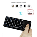 Pikkukuva 2 / 4: Langaton näppäimistö - INN® - Mini QWERTY - Värillinen taustavalo - 76 näppäintä - Ergonominen muotoilu
