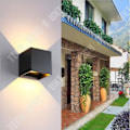 Miniatyrbillede 4 af 4: TD® 12W LED Væglampe Udendørs/Indendørs IP65 Justerbar Moderne Design Varm Hvid