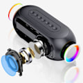 Miniatyrbillede 2 af 4: Bluetooth højttaler - TD - 165mm - 1400 mAh - Bluetooth 5.0 - Lys effekt