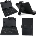 Miniatyrbillede 1 af 4: Lædertastatur til TD® 7 tommer tablet USB-forbindelse Højkvalitets tastatur