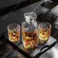 Miniatyrbild 3 av 4: TD® Karaff 750ml flaska 6st 300ml whiskyglas kristallkaraff Europeiskt glas vinset
