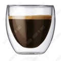 Pikkukuva 1 / 4: TD® 8 kpl kahvi/espresso-lasi 80 ml, tupla-seinäiset kahvikupit, alkuperäinen espresso-muki.