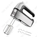 Miniatyrbillede 1 af 4: TD® Elektrisk pisker 27,5*20 cm 5 justerbare hastigheder Dobbelt pisker i stangform Flødeskummer Dobbelt pisker til hjemmebrug