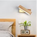 Miniatyrbillede 4 af 4: CONFO® Applique i massivt træ Nordisk stil Moderne enkelhed Drejelig Kreativ personlighed Stue Studie Hovedgærde til soveværelse