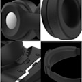 Pikkukuva 3 / 4: 3D TD® -videolasit, jotka sopivat 4,7 - 6,53 tuuman elokuville, peleille ja älypuhelimille, mukana älypuhelimen ohjain + Bluetooth