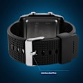 Miniatyrbillede 2 af 2: TD® Herre Ur - Dobbelt display - Analog og digital - Sport LED Ur - Sort