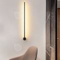 Miniatyrbillede 4 af 4: CONFO® Væglampe Lang LED-linje Kreativ personlighed Moderne og enkel Sengelampe Soveværelseslampe Spejl lampe