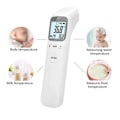 Miniatyrbillede 3 af 4: Professionel Termometer / Overflade af Genstande, Digital Infrarød Front Termometer Multi-Funktionel Uden Kontakt - grå