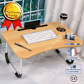 Miniatyrbillede 1 af 4: TD® Sengestue bordtabel bærbar computer studerende studie kontor foldebord lille simpel bord doven værelse bord