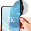 Miniatyrbild 4 av 4: TD® Transparent Frosted Telefonfodral för OnePlus 8T Four Corners All-inclusive Drop-Proof Cover TPU Soft Edge Back Cover