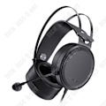 Miniatyrbild 3 av 4: TD® Hörlurar med ledning Vikbar förvaring Tyst brusreducering Mikrofondesign Headset för spel