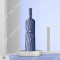 Miniatyrbillede 4 af 4: TD® Automatiske paraply med 16 spidser, luksus gave, overdimensioneret solcreme og foldbar regnparaply