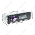 Miniatyrbild 4 av 4: TD® Bluetooth Bilradio Dubbel USB MP3-spelare Bluetooth Talk USB Flash Drive Plug and Play DAB Digital Radio för bil