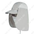 Miniatyrbillede 2 af 4: TD® Solbeskyttelsehue udendørs 360 fiskekasket baseballkasket beskyttelse