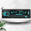 Pikkukuva 2 / 4: TD® Autoradio Bluetooth MP3-soitin muistikortti U-levy autoradio keskelle Bluetooth korkean laadun äänenvahvistin