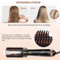 Miniatyrbillede 4 af 4: TD® Multifunktionel dampkam Air varm damp Hair glatning Krølning Negativ ion Hjem Høj effekt
