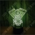 Miniatyrbillede 2 af 4: TD® Farve 3D natlampe dekorationskamera