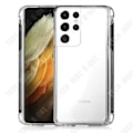 Pikkukuva 4 / 4: TD® Samsung Galaxy S21Ultra läpinäkyvä puhelintuki, ohut puhelinaku, reikä puhelinaku styylin sisään.