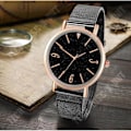Miniatyrbillede 4 af 4: TD® Quartz Armbåndsure Casual og Business Series Mesh bælteur gaver til mænd 460024