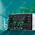 Pikkukuva 4 / 4: TD® Bluetooth-autoradio, tuplalaitteet, auto mp3-soitin, bluetooth-virittimen, kortinlukija, tuplalaitteet, USB-musiikki mp3