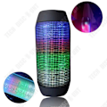Miniatyrbild 1 av 4: Bärbar Bluetooth-högtalare - TD® - Flerfärgad - Stereo 360° - Kraftfull - Inbyggd mikrofon Flerfärgad