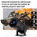 Pikkukuva 4 / 4: TD Projektori 1280 x 720P WiFi 5G 360 asteen kuvankäännös mini kannettava projektori automaattinen keystone älykäs videotykki
