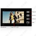 Miniatyrbillede 2 af 4: TD® Trådløs video-loudspeaker Video monitor 7 tommer HD kamera kit til villa, hjem, kontor, lejlighed To-vejs intercom