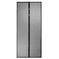 Miniatyrbillede 2 af 4: Mygnet - Ikke specificeret - 120 x 210 cm - Polyester - Sort - Indendørs Svart vit