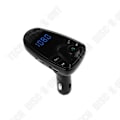 Miniatyrbillede 2 af 4: TD® FM Transmitter til Bil - Bluetooth FM Transmitter MP3 Læser FM Modulator Håndfri Dobbelt USB Oplader