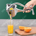 Miniatyrbillede 4 af 4: TD® Manuel citruspresser citruspresser i rustfrit stål citronpresser juicepresser juice af orange vandmelon artefact