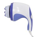 Miniatyrbild 3 av 4: Effektiv elektrisk massageapparat - Anti-celluliter - För rygg, muskler, fötter, nacke, axlar, vader - total avlastning Vitt och lila