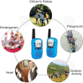 Miniatyrbillede 2 af 4: C® Talkies Walkies Genopladelige, Børn Talkie Walkie Genopladelig 3 km Lang Distance Intercom Julegave Til Børn (Blå)