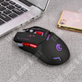 Miniatyrbillede 1 af 4: TD® Trådløs Gaming Mus til Computer Ergonomisk Højkvalitets Effektiv Flere Knapper Gaming Mus USB Opladning