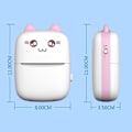 Miniatyrbillede 4 af 4: Studerende printer TD® 110X80X30MM kopiering og sortering af stregkoder mobiltelefon bluetooth