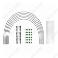 Miniatyrbillede 1 af 4: TD Tunnel til Have 3X10M Have Net til Hævet Bed Beskyttelsesnet mod Insekter Have Tunnel Antiinsekt Net