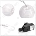 Miniatyrbild 2 av 4: TD® Led String Lights LED Lantern 3,5M + 6,5M Strömkabel, 31V Säkerhetsströmadapter