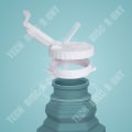 Miniatyrbild 2 av 4: TD® silikon vattenflaska hopfällbar mugg resor utomhus portabel minimugg 500 ml Lämplig för vandringsresor