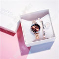 Miniatyrbild 3 av 4: TD® Diamond Mirror Rhinestone Par Quartz Watch Set Net Red Hot Ultra-tunn stålarmband Damklocka