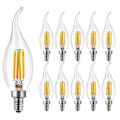 Miniatyrbillede 1 af 4: Ampoule TD®10 LED-lamper til energibesparelse retro stearinlys LED-lys retro glødelampe