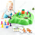 Miniatyrbillede 3 af 4: TD® Dame Rabbit Cross-Country Contest for Kids to Defend the Carrot Rabbit Trap Board Game