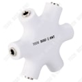 Miniatyrbild 2 av 4: Audio Splitter-TD®-Vita hörlurar-Multi-kompatibilitet-Stöd för flera enhetsanslutningar