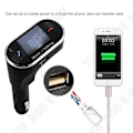 Pikkukuva 2 / 4: TD® Kit LCD Bluetooth auto ilman johtoa USB MP3 FM-radiolähetin - Autotarvike Handsfree Bluetooth, Kaukosäädin, USB