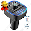 Pikkukuva 1 / 4: TD® FM Lähetin Langaton Bluetooth Handsfree LED Auto - Autolaturin Tupakansytytin - Handsfree MP3 Soitin, FM