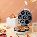 Miniatyrbillede 2 af 4: TD Maskine A Donut Maskine A Beignet Fremstilling Hjemme Maskine til morgenmad Maskine til donuts Maskine til sorte donuts med 7 huller