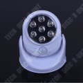 Miniatyrbillede 4 af 4: TD® LED Lampe Lys 360° Bevægelsessensor Automatisk Drejning Trådløs Sensor Patio Sikkerhed til Have Væg Gang Toiletter